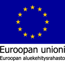 Euroopan unionin aluekehitysrahaston logo