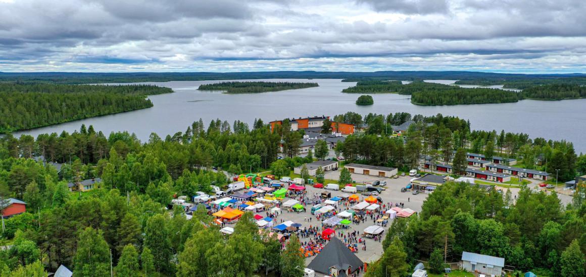 Posion torin ilmakuva