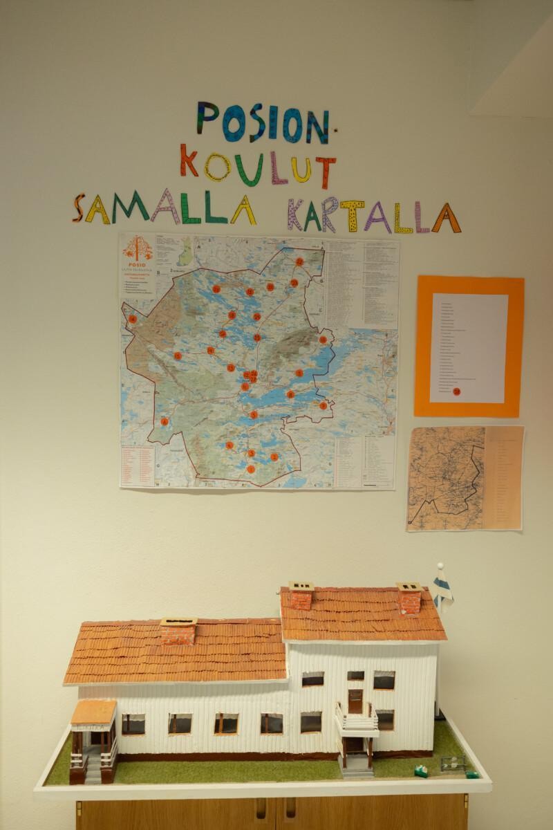 Kuva Posion kouluista