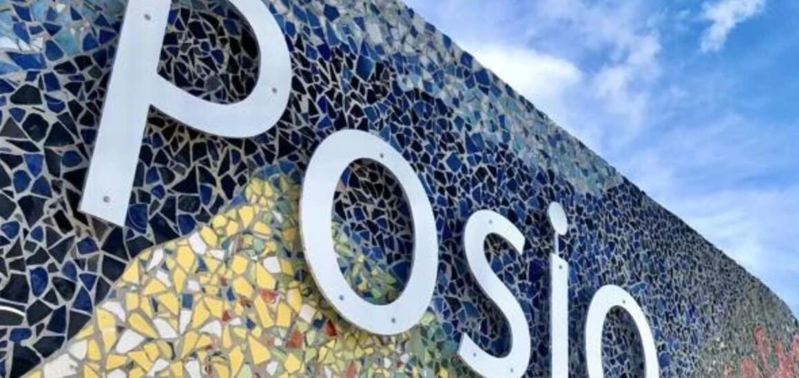 Posio teksti, mosaiikki