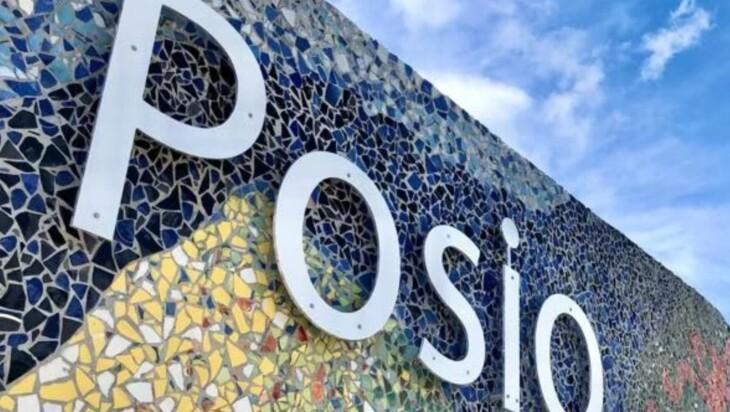 Posio teksti, mosaiikki